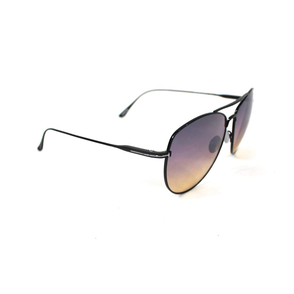 Tom Ford FT0784 Milla Sunglasses NEW 59mm Gradient Aviator Pilot Frame Titanium